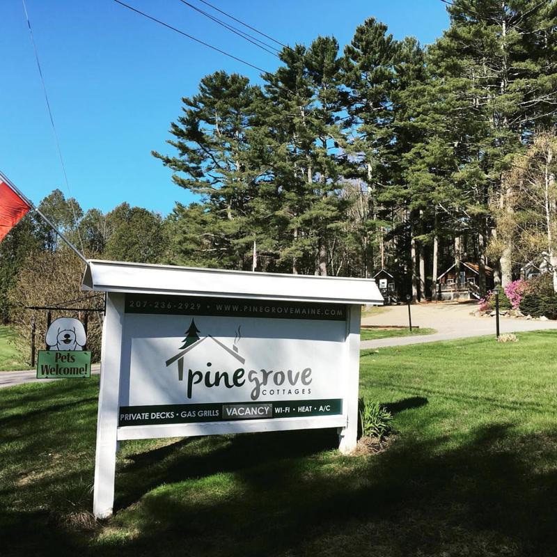 Pine Grove Cottages Lincolnville Exteriör bild